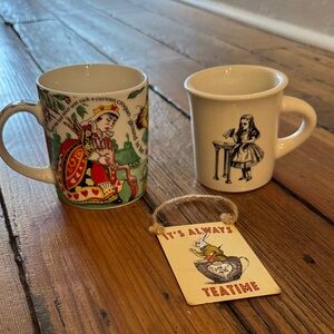 Alice in Wonderland Themed Mugs